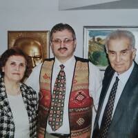 Melahat Tömekçe, Fahri Tuna ve Mustafa Tömekçe - Fahri Tuna Arşivi